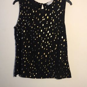 Semi sheer golden blouse 🔥